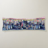 Coussins Longs Mad Man on Market and Main, Singapour (Dos)