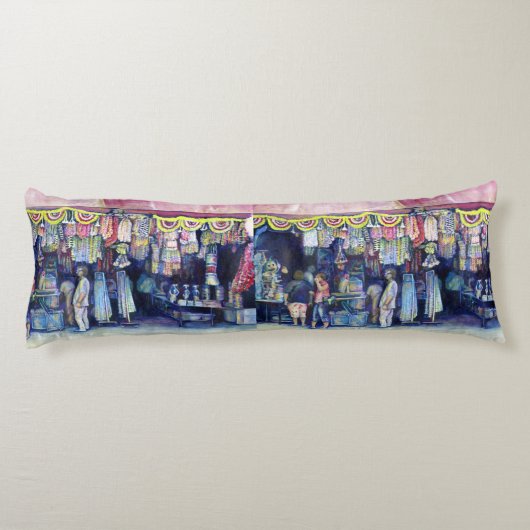 Coussins Longs Mad Man on Market and Main, Singapour (Dos)