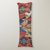 Coussins Longs Madame et la licorne : "À mon seulement désir" 2 (Devant (Vertical))