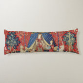 Coussins Longs Madame et la licorne : 'À mon seulement desire (Dos)