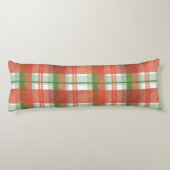 Coussins Longs Madras Plaid Noël (Dos)