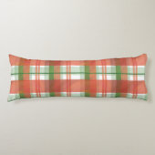 Coussins Longs Madras Plaid Noël (Devant)