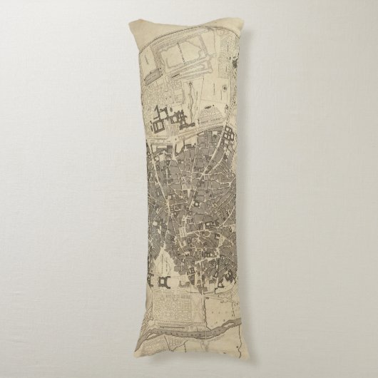 Coussins Longs Madrid, Espagne (Devant (Vertical))