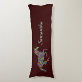 Coussins Longs Magie de licorne (Devant (Vertical))