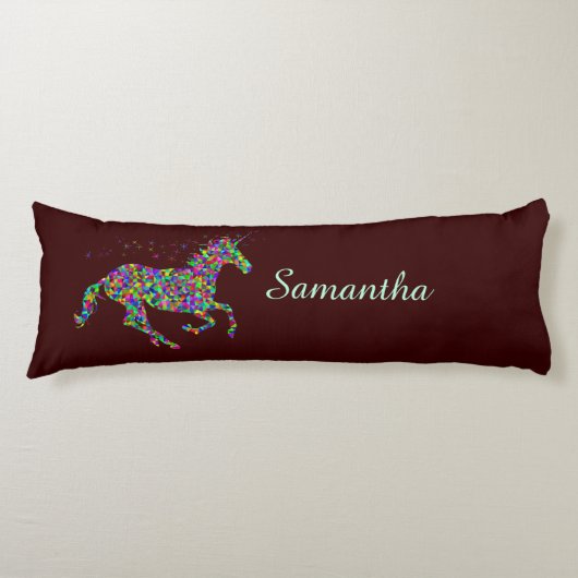 Coussins Longs Magie de licorne (Devant)