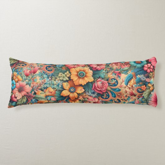 Coussins Longs Magnifique bouquet de fleurs (Devant)