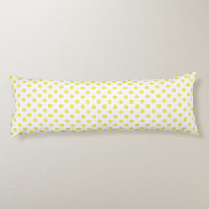 Coussins Longs Maïs Cercles Pois Jaunes