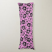 Coussins Longs Malia Hibiscus Hawaii Pareau Imprimer (Devant (Vertical))