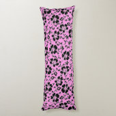 Coussins Longs Malia Hibiscus Hawaii Pareau Imprimer (Dos (Vertical))