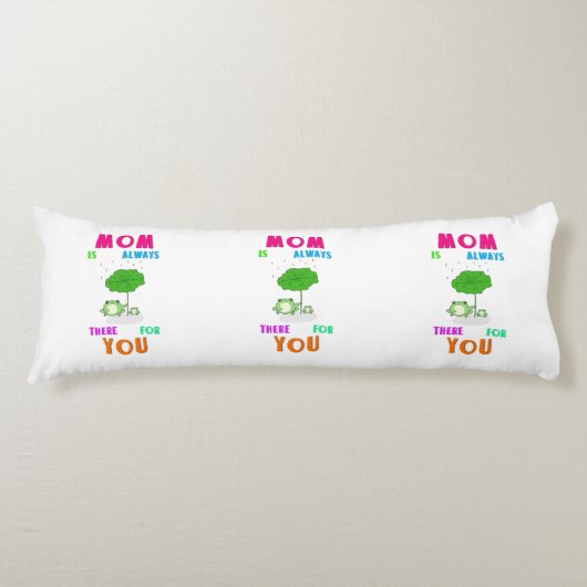 Coussins Longs Maman Est Toujours Là Pour Vous Frog Bonne Fête De (Devant)