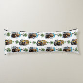 Coussins Longs Mammoth Sabertooth Tiger âge de glace Conception M (Dos)