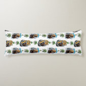 Coussins Longs Mammoth Sabertooth Tiger âge de glace Conception M (Devant)