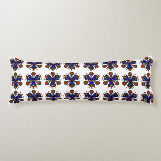 Coussins Longs Mandala Boho Royal (Devant)