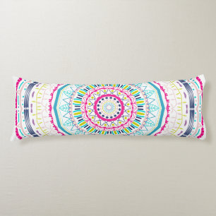 Coussins Longs mandala coloré