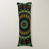 Coussins Longs Mandala de rêve (Devant (Vertical))