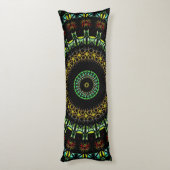 Coussins Longs Mandala de rêve (Dos (Vertical))