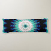 Coussins Longs Mandala d'onde sonore (Dos)
