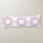 Coussins Longs Mandala. floral ethnique (Dos)