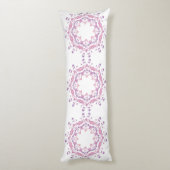 Coussins Longs Mandala. floral ethnique (Dos (Vertical))