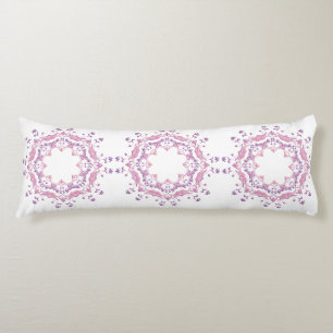 Coussins Longs Mandala. floral ethnique