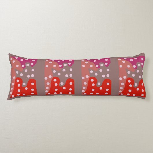 Coussins Longs mange-moi ! amusant à motifs lumineux (Devant)