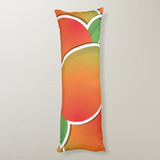 Coussins Longs Mangue funky (Dos (Vertical))