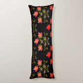 Coussins Longs Manila Shawl Style Floral (Dos (Vertical))