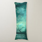 Coussins Longs Marais vert déplaisant (Devant (Vertical))