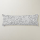 Coussins Longs Marble Patterned Brushed Polyester Body Pillow  (Devant)