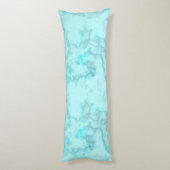 Coussins Longs Marbre Bleu (Dos (Vertical))