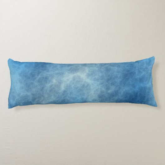 Coussins Longs Marbre bleu Abstrait (Dos)