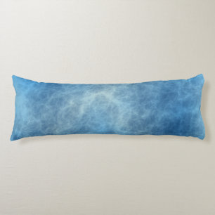 Coussins Longs Marbre bleu Abstrait