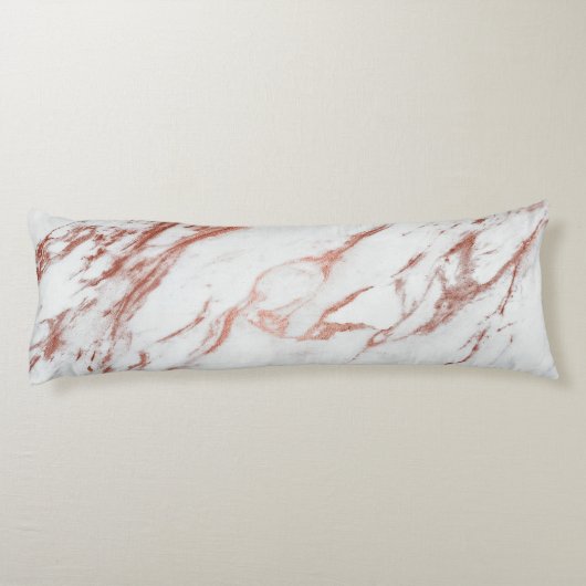 Coussins Longs Marbre rose d'or (Dos)
