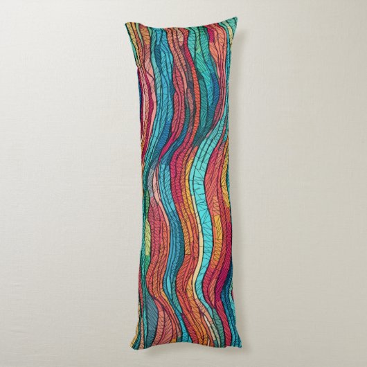 Coussins Longs Marée mosaïque (Dos (Vertical))