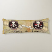 Coussins Longs Mariage pirate (Dos)