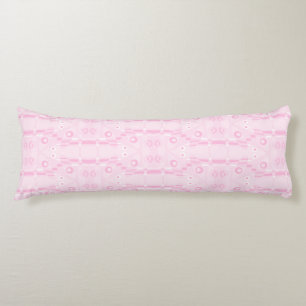 Coussins Longs Mazipoodles Leapfrog - Pastel Rose Blanc