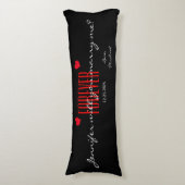 Coussins Longs Me Marierez-Vous Pour Un Oreiller Corps Mariage (Devant (Vertical))