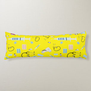 Coussins Longs Médecin de santé Motif Fournitures Médicales