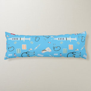 Coussins Longs Médecin de santé Motif Fournitures Médicales