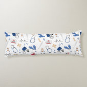 Coussins Longs Médecin Médicale moderne Motif infirmière (Dos)