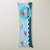 Coussins Longs Meilleur marin Baby Blue (Devant (Vertical))