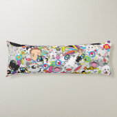 Coussins Longs Mélange d'Anime par le konyukhov d'ilya (c) (Devant)