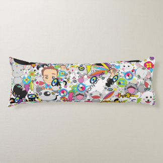 Coussins Longs Mélange d'Anime par le konyukhov d'ilya (c)