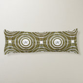 Coussins Longs Mélange de clé grecque en Monogramme de symétrie g (Dos)