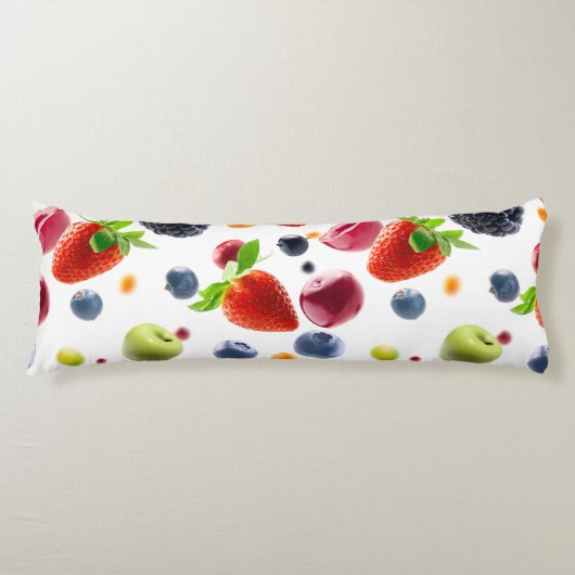 Coussins Longs Mélange de Fruits (Devant)