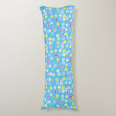 Coussins Longs m'enfermer des taches et des fleurs. (Devant (Vertical))