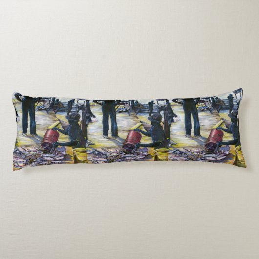 Coussins Longs Menu du jour, Harbour Island (Dos)