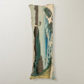 Coussins Longs Mer japonaise de Satta Hiroshige Art (Devant (Vertical))