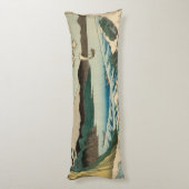 Coussins Longs Mer japonaise de Satta Hiroshige Art (Dos (Vertical))