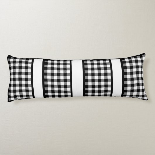 Coussins Longs Merci Gnome Buffalo Plaid (Dos)